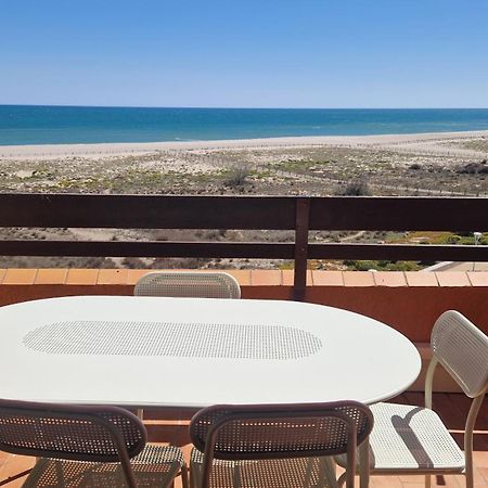Appt T1 bis, terrasse face mer, rénové, climatisé Leucate Esterno foto